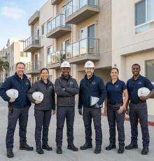 la balcony inspection team