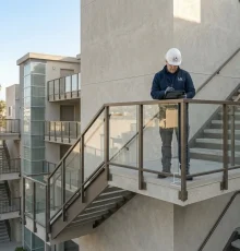 the safety standards for california elevated stairways and landings