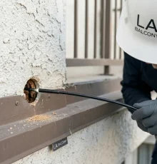 balcony borescope inspection california